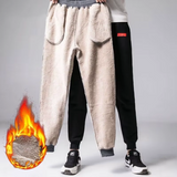 Pantaloni Sport de Iarnă cu Căptușeală din Fleece Termic