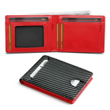 Portofel din piele fină cu protecție RFID®