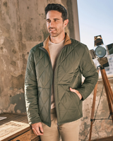 Jachetă de Poliester cu Interior Catifelat Stil Clasic Pentru Bărbați