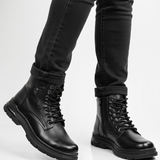 Ghete din Piele Naturală cu Design Robust și Stil Urban Pentru Bărbați®