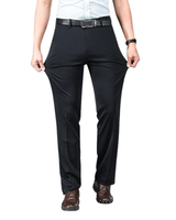 Pantaloni elastici da vestire pentru bărbați