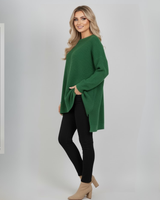 Pulover tricotat de damă tip oversized cu confort maxim