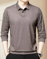 Cămașă din două piese cu guler pentru bărbați