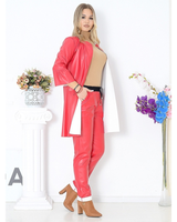 Set de două piese din piele ecologică elastică®