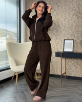 Set din două piese cu nervuri pentru femei