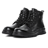 Ghete din Piele Naturală cu Design Robust și Stil Urban Pentru Bărbați®