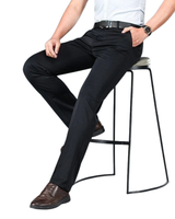 Pantaloni elastici da vestire pentru bărbați