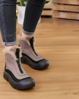 Botă de Iarnă cu Carâmb Înalt Confort Termic și Aderență Fiabilă Pentru Femei®