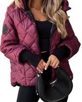 Jachetă Casual de Bumbac cu Glugă pentru Femei®