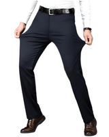 Pantaloni elastici da vestire pentru bărbați