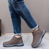 Cizme de zăpadă înalte cu căldură și aderență maxime pentru bărbați