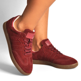 Pantofi din piele de căprioară cu tălpi ortopedice pentru femei®