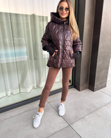 Jachetă Casual de Bumbac cu Glugă pentru Femei®