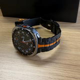 Ceas sportiv cu curea din titan futurist și funcțional