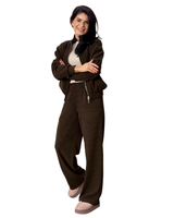 Set din două piese cu nervuri pentru femei