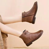 Bocanci de piele tratată impermeabile pentru femei®