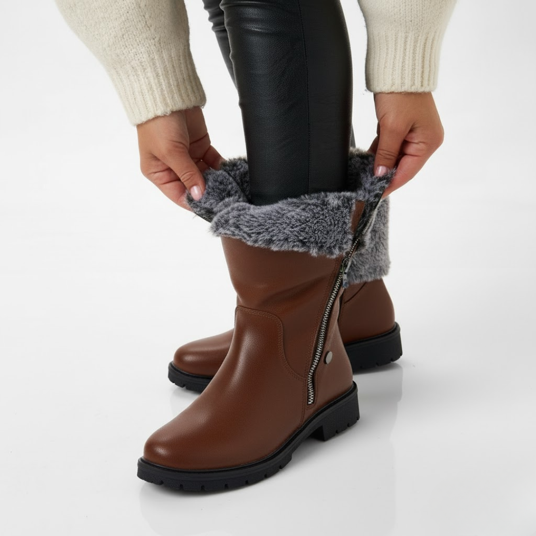 Botine de iarnă pentru femei cu căptușeală interioară pentru confort maxim®