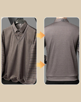 Cămașă din două piese cu guler pentru bărbați