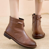 Bocanci de piele tratată impermeabile pentru femei®