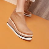 Cizme de gleznă cu fermoar pentru femei