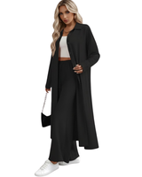 Set de 2 piese Atemporal în Stil Lejer și Sofisticat Pentru Femei