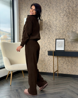 Set din două piese cu nervuri pentru femei