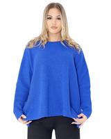 Pulover tricotat de damă tip oversized cu confort maxim