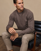 Pulover de lux cu guler rotund pentru bărbați®