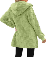 Jacheta de iarnă călduroasă cu glugă pentru femei®