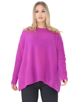 Pulover tricotat de damă tip oversized cu confort maxim