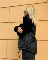 Jacheta casual cu mâneci lungi și fermoar pentru femei