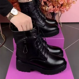 Botine din Piele Elegantă și Rezistentă